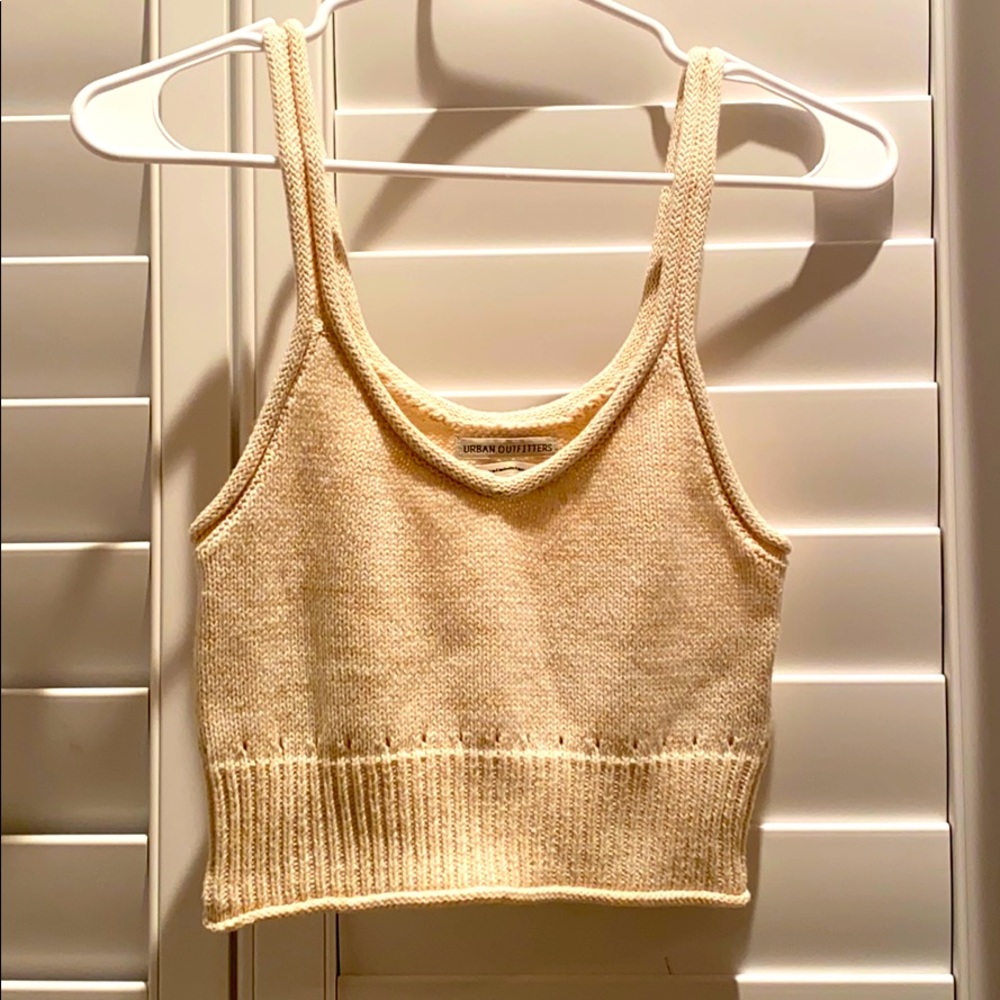Knit tank top